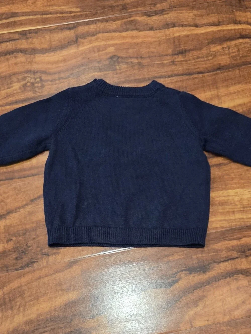 Gymboree NWT 0-3 Months Navy/Ivory Reindeer Sweater and Hat Set
